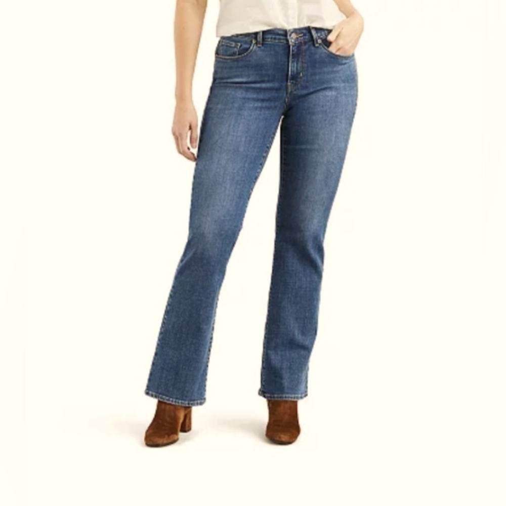 Levi's 515 Bootcut Lower Rise Jeans size 16 misses tall